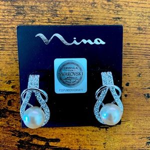 Nina Swarovski Drop Earrings